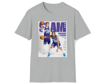SLAM Cover Tee - Utah Jazz Lauri Markkanen and Jordan Clarkson