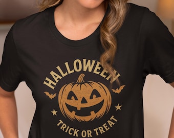 Halloween Pumpkin Cute Sweatshirt/Hoodie, Womens Halloween Shirt, Cute Fall Shirt, Spooky Season Shirt, Gift For Halloween