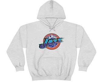 Vintage Utah Jazz Throwback Hoodie 1996-2004