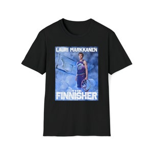 Lauri Markkanen Utah Jazz The Finnisher NBA All-Star Tee