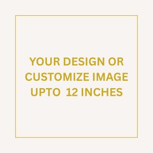 Custom Hand Embroidered Badge / Monogram Patch – Up to 12 Inches | Luxury Personalized Design.