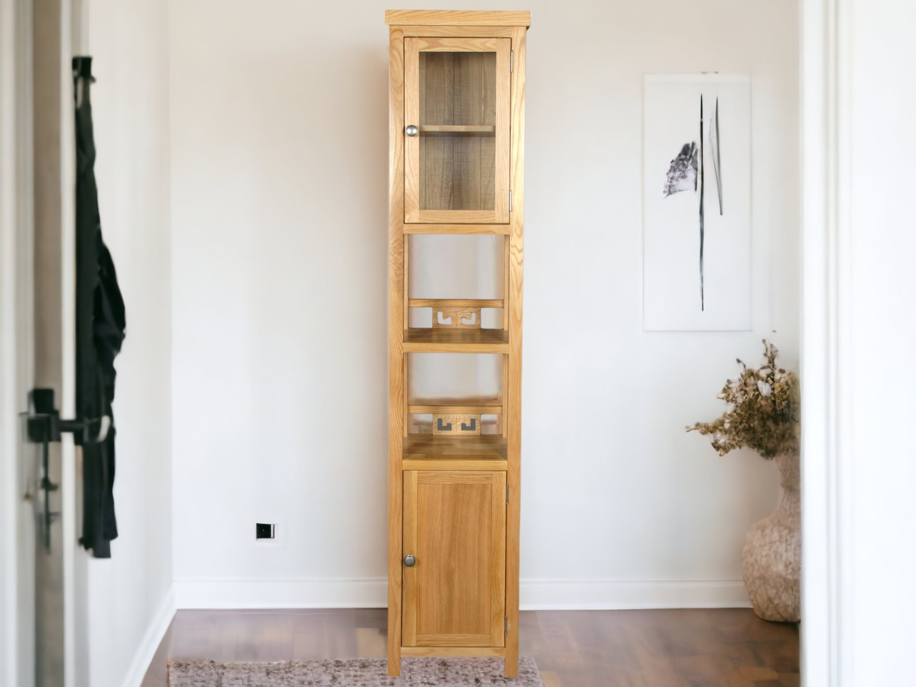 Tall Narrow Cabinet Etsy UK