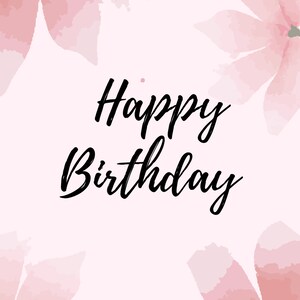 Joyeux anniversaire