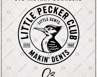Archivo SVG de Little Pecker Club para descarga instantánea