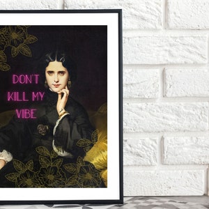 Altered Classical Art, Artful WallArt Print, Dark Academia Goth, Moody Wallart, Witchy Vibe, Decorative Wall Print, Classical Art Poster