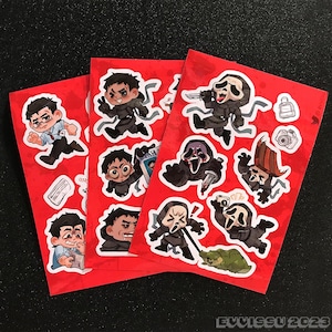 DBD - Ghost of Roseville-klistermärkespaket