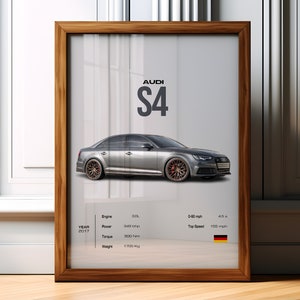 Hyper Tuned Powered By Audi Car Decal Vinyl Sticker RS4 S5 S6 R8 Euro  Tuning A4