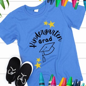 Kindergarten Graduation Shirt 2024 Graduation Tee Girl Boy Graduation Shirt Kindergarten Grad Tees 1st Grade Here I Come Tee Graduation Gift