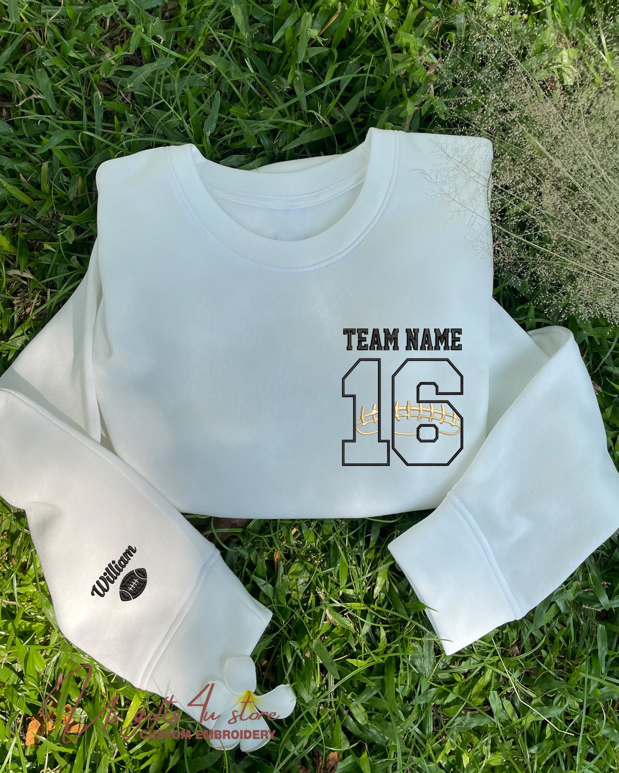 Cheap Custom Stitched Teal Black-White Football Pullover Sweatshirt Hoodie  Free Shipping – CustomJerseysPro
