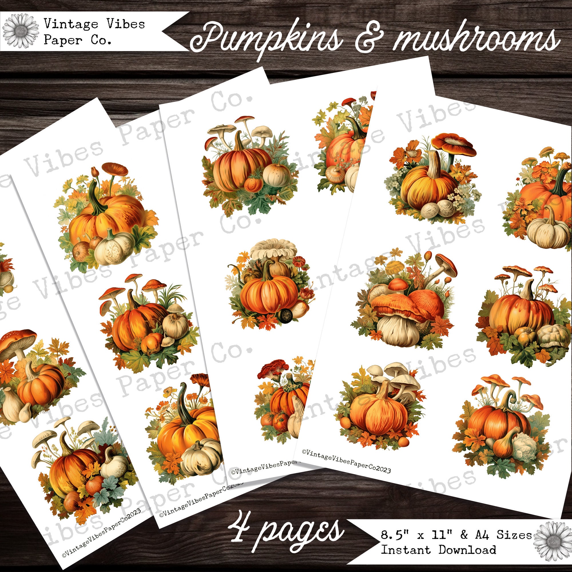 Junk Journal Autumn Epehemera Fussy Cut Big Bundle, Digital Vintage Fall  Collage Cut Outs, Printable Autumn Junk Journal Kit - Etsy Canada