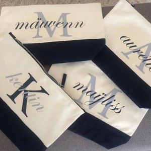 Personalized toiletry bag