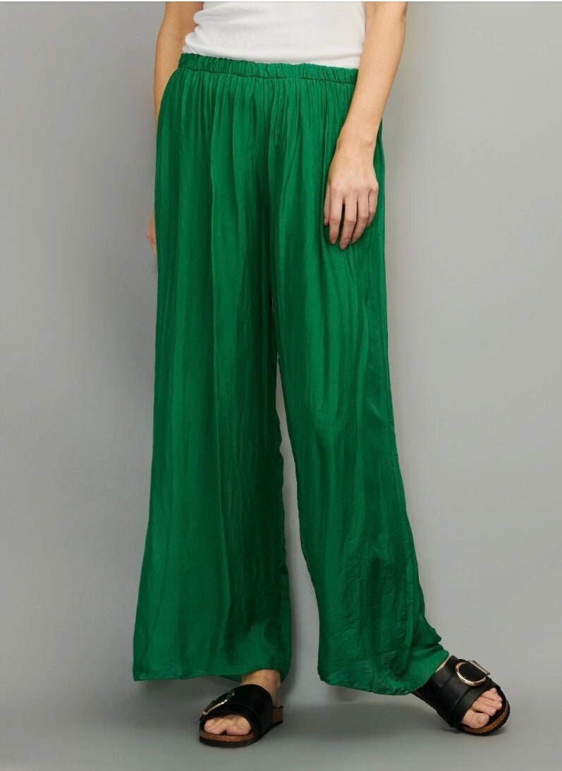 Palazzo pants with short top sales