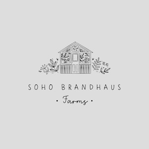 Greenhouse Logo Branding Bundle | Premade, Boho, Minimalist, Hand Drawn, Hygge, Cozy, Farm, Floral, Garden, Flower, Plants, Organic, Modern