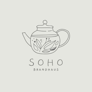 Teapot Logo Branding Bundle | Personalized, Modern, Trendy, Boho, Chic, Stylish, Boutique, Aesthetic, Tea, Cafe, Tea Company, Tea Shop, Cozy