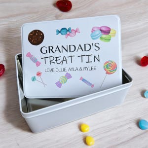 Personalised treats tin | custom gift box