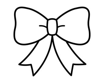 Bow Coloring Page