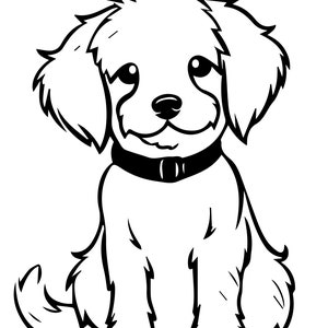 Dog Coloring Page