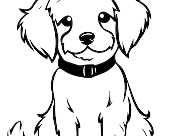 Dog Coloring Page