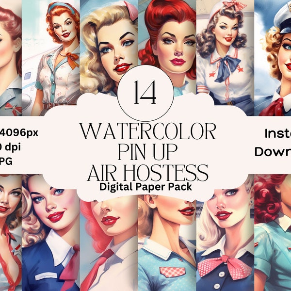 Pin up Girl Retro - Etsy