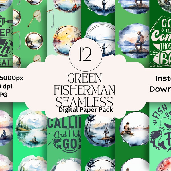 Fishing Pattern - Etsy