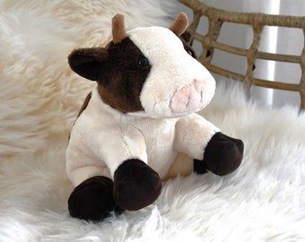 PDF Sewing pattern - Cow stuffed animal/plush toy - 22 cm | ENGLISH