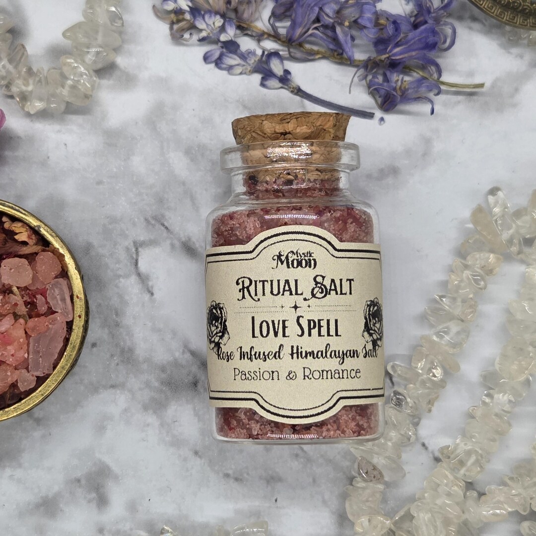 Love Spell Ritual Salt – for Love, Romance, and Passion | Handcrafted ...