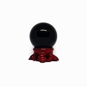 Obsidian Sphere Natural High Quality 1.92 Inch Obsidian Sphere Obsidian Crystal Ball
