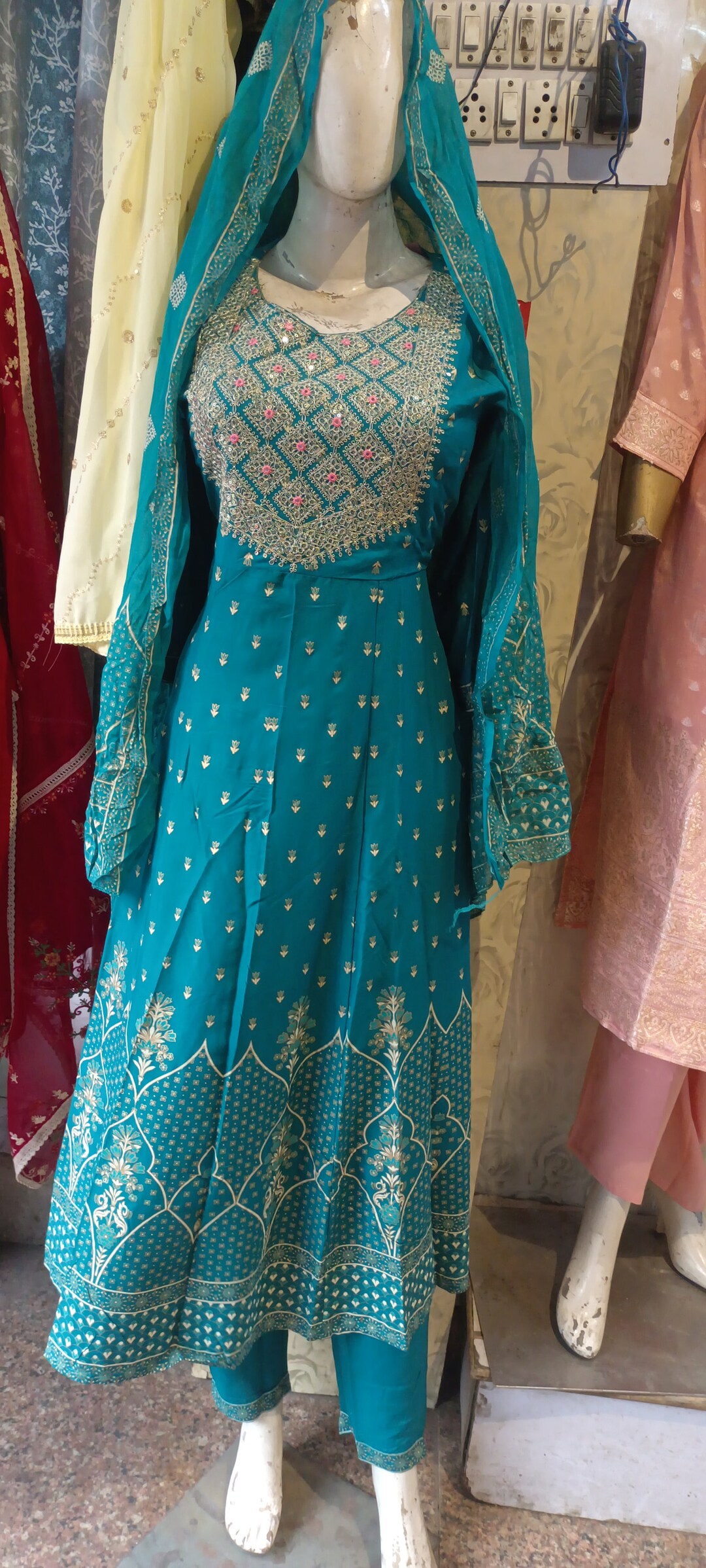 RIYA
Premium Hand-worked Designer drape Anarkali