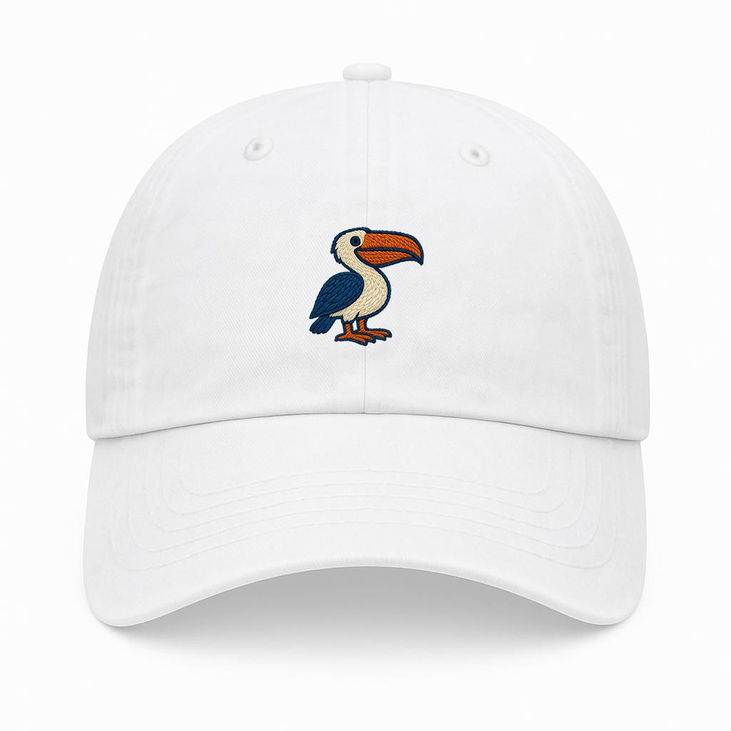 Pelican Embroidered Baseball Cap - Adjustable Cotton Dad Hat, Unisex Design - View #10