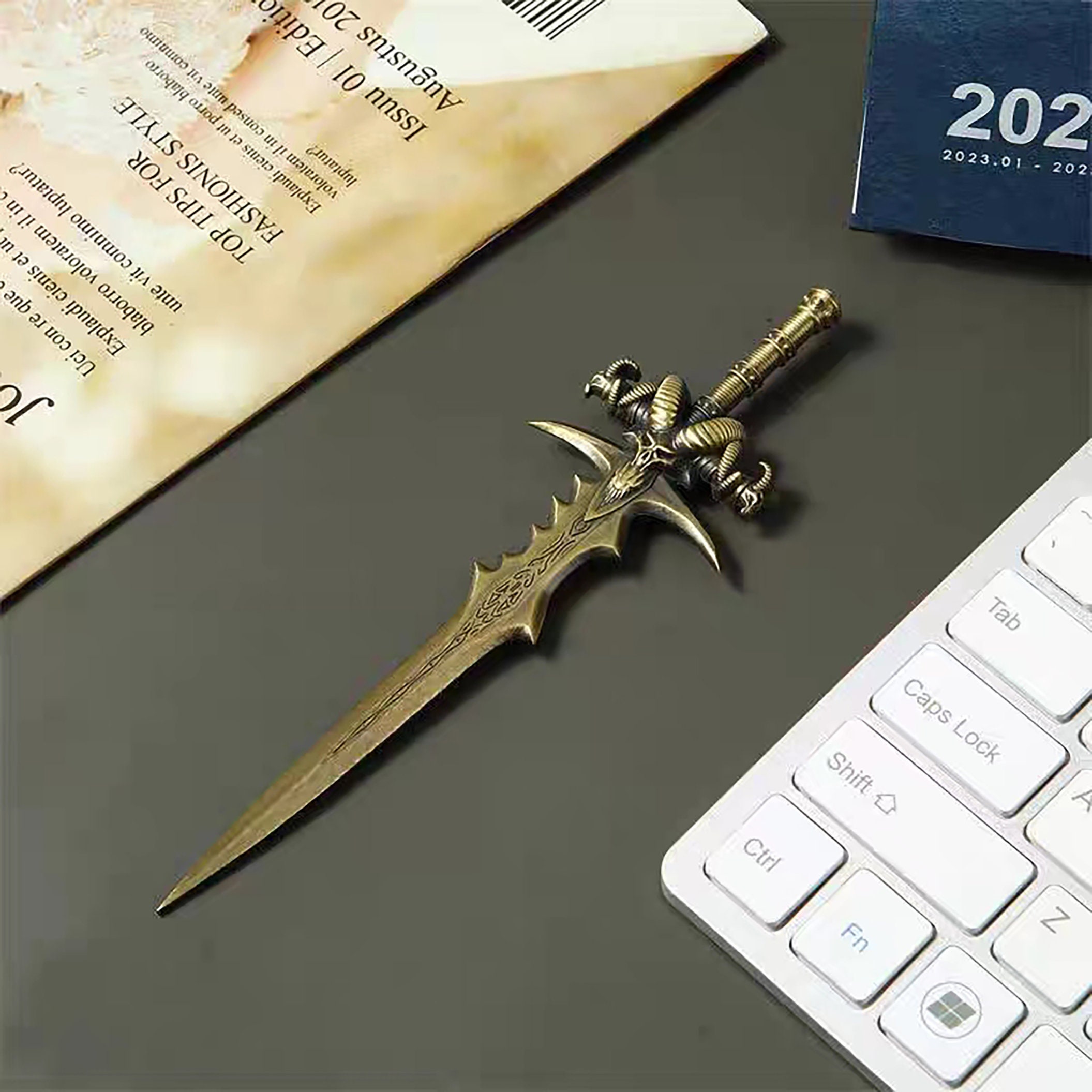 Skull Sword Letter Opener Envelope Slitter Office Supplies - Temu