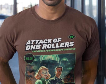 Sci-Fi Drum n Bass T-Shirt: Festival Rave Music Tee