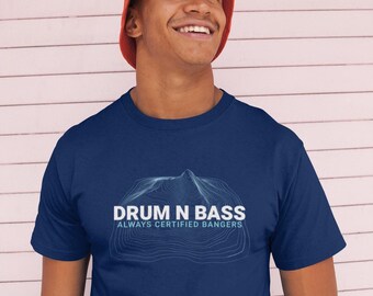 Drum n Bass Soundwave Junglist DJ Tee | Festival MC Rave Shirt
