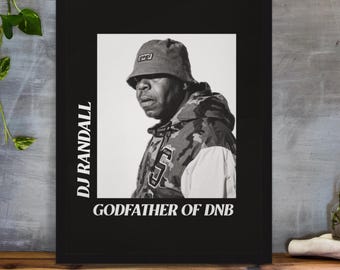 DJ Randell - Godfather of DnB - Music Poster
