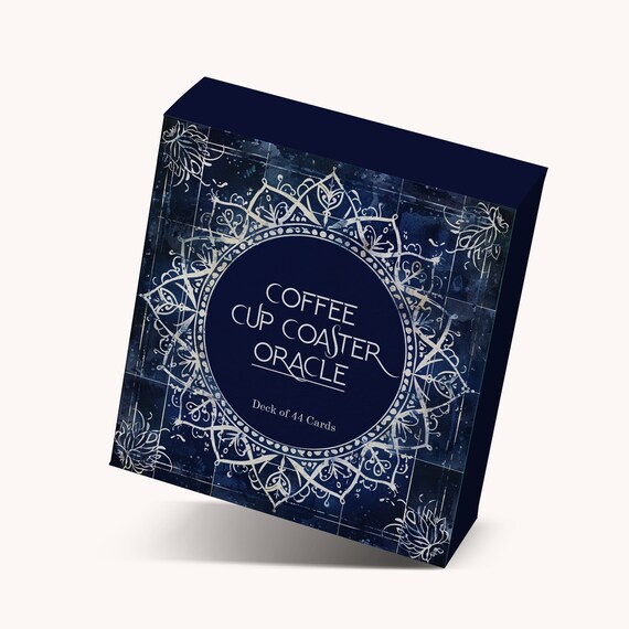 Coffee Cup Coaster Oracle | 44 cards based on Turkish Symbols