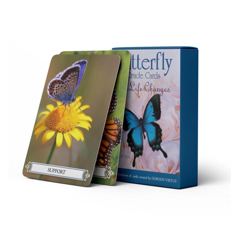 Butterfly Oracle Cards | Life Change Guidance 44 Cards