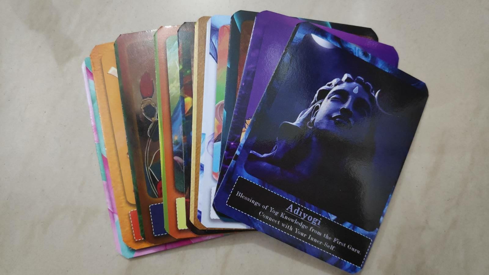 Shiv-kali Oracle Cards | 24 Hindu Deity Guidance Cards | Shiva
