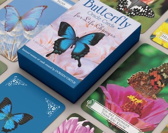 ドリーン・バーチュー バタフライオラクルカード：希少な絶版44枚組