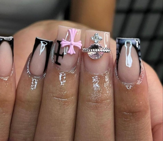 louis vuitton charms for nails