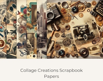Collage Creations Scrapbook Papers