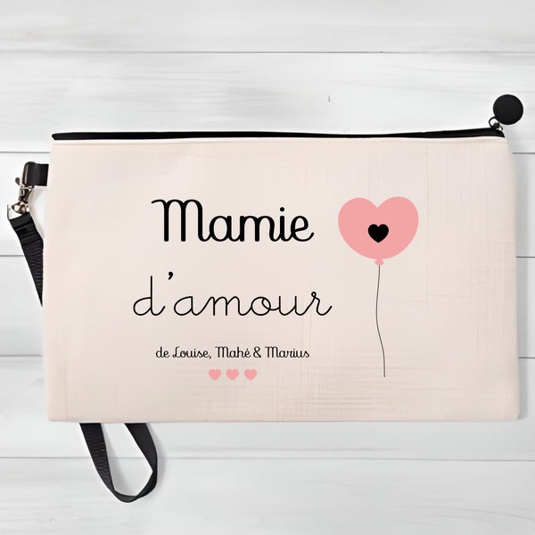 Pochette personnalisable - Mamie d'amour