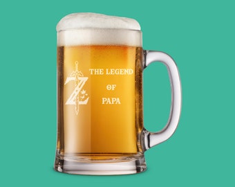 Chope de bière personnalisé - The legend of Zelda