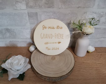 Carte annonce grand-frère / grande-soeur