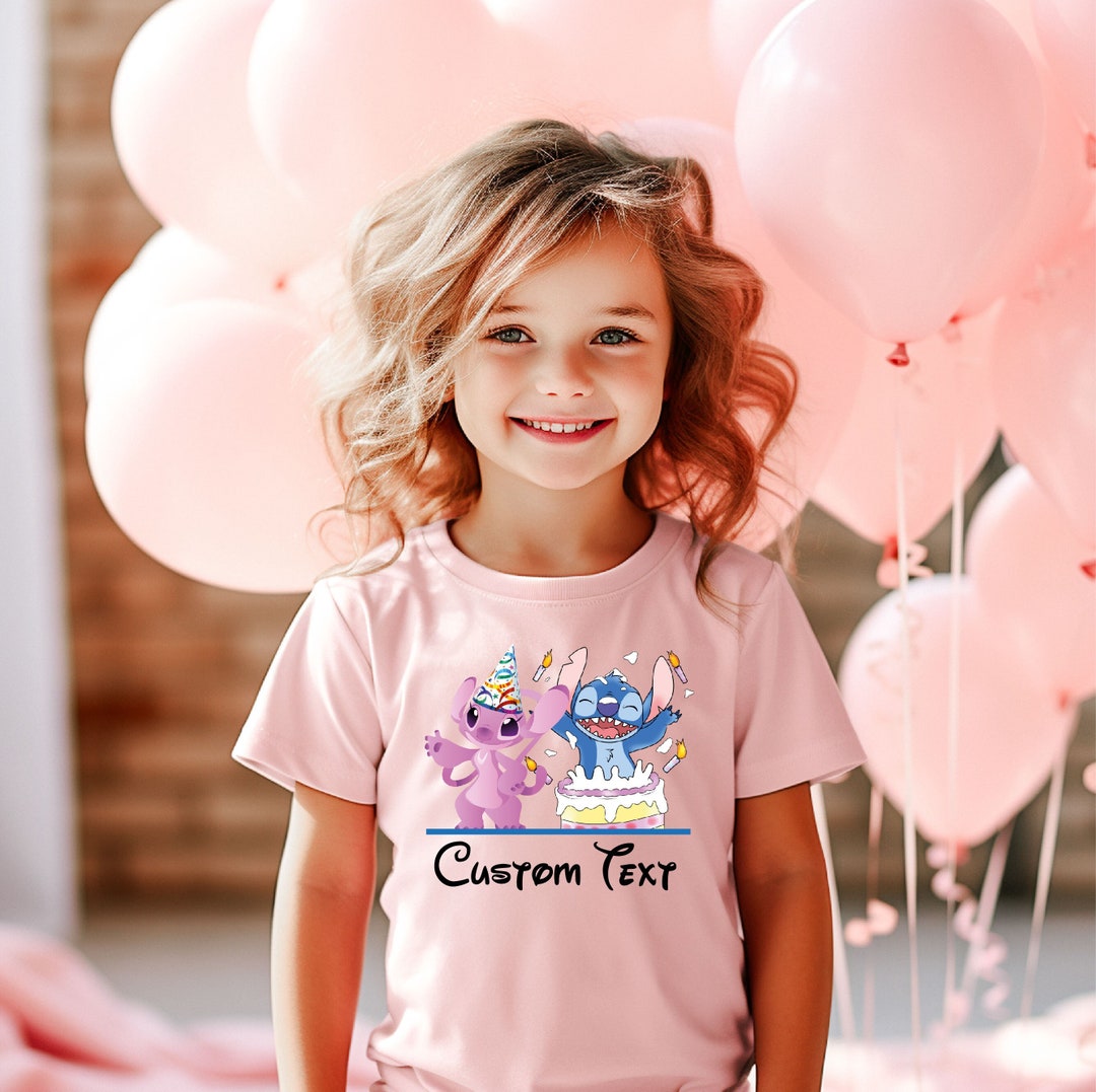 Stitch Birthday Shirt,personalized Birthday Shirt,disney Stitch and