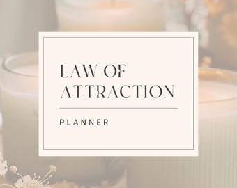 引き寄せの法則プランナー