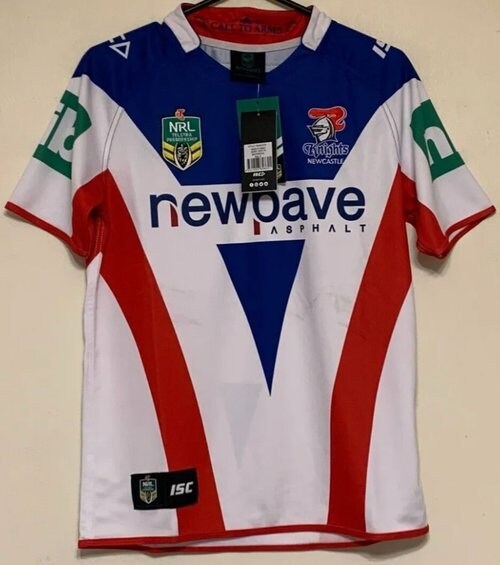 Newcastle Knights NRL 2016 ISC Home & Away Shirts  Newcastle knights,  Sports jersey design, Sports tshirt designs