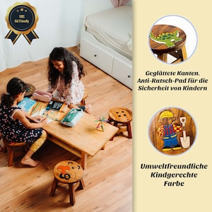 Stabile Kindermöbel
Robuster Holzstuhl
Kinderzimmer Deko
Holzspielzeug Kinder
