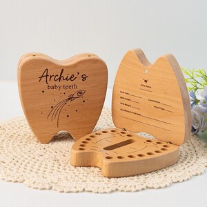 Cajas para el Hada de los Dientes, Regalos de Cumpleaños para Niños, Cajas de Madera Personalizadas para el Hada de los Dientes, Recuerdos para Dientes de Leche, Porta Dientes, Cajas para Dientes de Leche Grabadas