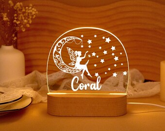 Star night light kid,Children LED Night Lamp,Girls Bedroom Decor,Kids Name Lamp,Childs Light,Kid Bedroom LED Light,Christmas Gifts for Baby