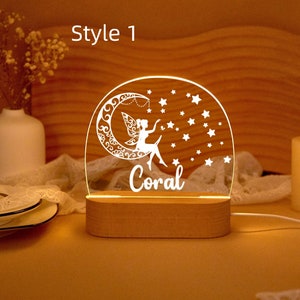 Star Night Light Kids, Newborn Gift, Nursery Room ,Baby Gift ,Children Child Bedroom, Christening, Warm Light, Christmas Gifts for Children 画像 2