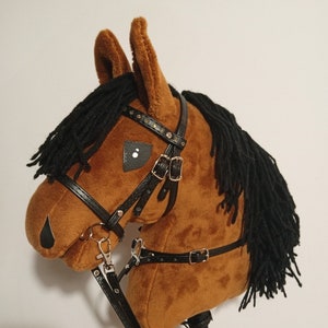 3in1 Breastplate, bridle reins hh Adjustable Bridle black diamonds